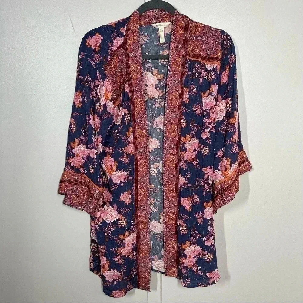 Matilda Jane Floral Kimono Cardigan size M/L
